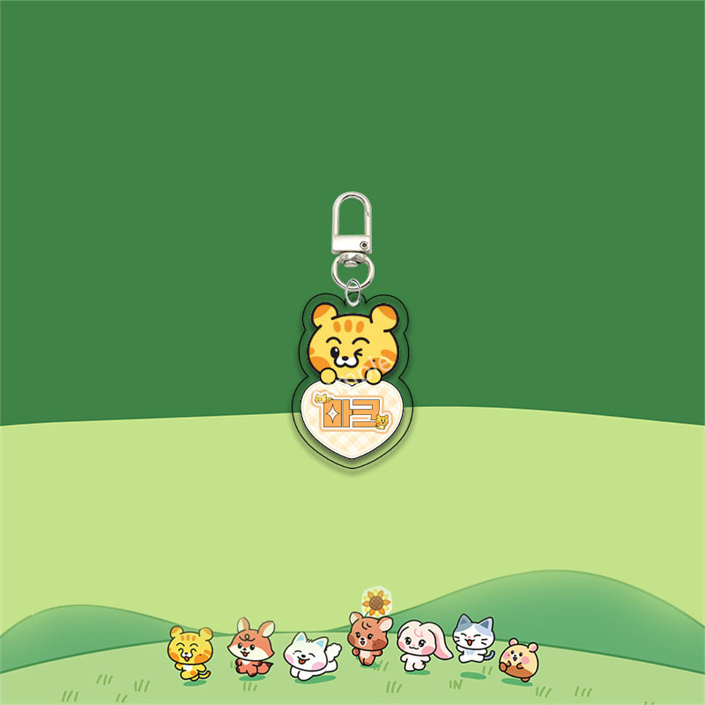 KPOP NT Dream Haechan Jeno Name Tag Acrylic Keyring