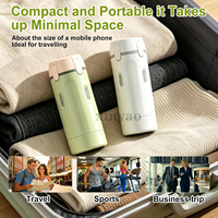 Flacon distributeur de voyage 4-en-1 personnalisé avec logo – Bouteille de recharge portable anti-fuite pour cosmétiques et compléments – Kit de voyage