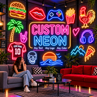 Enseigne néon personnalisée, lumière LED néon sur mesure pour décoration murale, logo d'entreprise, mariage, fête, chambre, bar, boutique