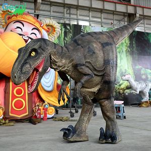 Gecai Costume de dinosaure de Velociraptor à jambes cachées Animatronic Performance réaliste - Product Image 6