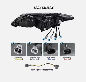 Conjunto de Faros LED Premium para Automóvil, Último Modelo en Venta, Faros LED para Toyota Camry 2012 2013 2014 - Product Image 2