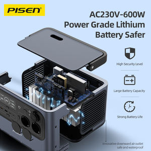 Générateur d'urgence pour le camping en plein air Electrique Portati <span class=keywords><strong>220v</strong></span> 240v Station d'énergie solaire à onde sinusoïdale pure 600wh <span class=keywords><strong>prise</strong></span> ue <span class=keywords><strong>avec</strong></span> panneaux - Product Image 2