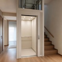 Micro-ascenseur compact pour maison, ascenseur résidentiel à fente ultra-étroite, gain de place pour appartement et villa