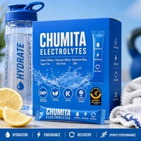 Chumita Elektrolytenpoeder Stick Pack OEM Suiker Vrij Natrium Kalium Magnesium Groothandel Vegan Keto Sport Hydratatie
