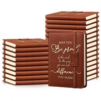 Cuaderno de Viaje Magnético Transfronterizo de Cuero sin Encuadernación, Diario de Notas, Regalo Personalizable