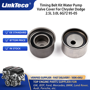 吉普克莱斯勒道奇3.0l 3.0l 6G72 6G73 95-05 TBK259 WP5025 WPMI025 VC5016的LINKTECO正时皮带套件水泵阀盖 - Product Image 5