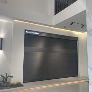 KUZI lujo Turbo velocidad puertas de garaje tamaños personalizados diseño moderno estilo eficiente de la energía y a prueba de agua para villas y parques - Product Image 1