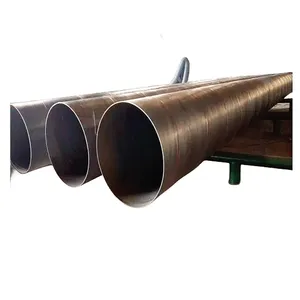Tianjin büyük testere çelik boru üreticisi düşük fiyat OD 3400mm API 5L çelik Spiral boru