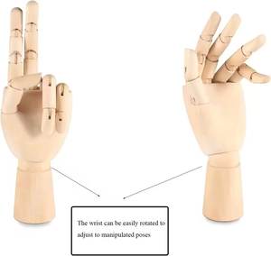 Manichino articolato per disegnare la pittura per disegnare un manichino di legno da 12 pollici - Product Image 6