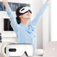 Masseur oculaire portable avec chauffage, pression d'air intelligente, vibration, airbag électrique pour le soin des yeux