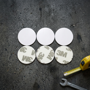 Factory Direct Commercial 13.56MHz NFC Mini Tag Sticker Adhesive Coin <b>Cards</b> Tags NFC215 NTAG213 PVC Waterproof for All NFC - Product Image 2