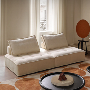 Canapé Modulaire Moderne pour Hôtels et Appartements, Léger, Durable, en Mousse, Emballé Sous Vide, Canapé Paresseux à Modules Compressibles - Product Image 2