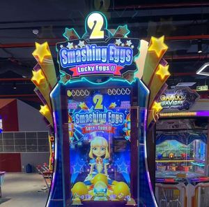 Máquina de Juegos Arcade Metálica Lucky Eggs 2, Operada con Monedas, para Interiores, Máquina de Canje de Boletos para Parques de Diversiones, para Niños, Centro de Juegos - Product Image 3