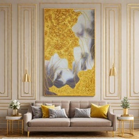 Peinture à l'huile abstraite moderne personnalisée, peinte à la main, sur toile texturée épaisse, art mural 60x80cm, écologique, pour la décoration de la maison et des hôtels