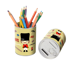 Huchas Personalizadas <span class=keywords><strong>con</strong></span> Personajes <span class=keywords><strong>de</strong></span> Dibujos Animados Retro <span class=keywords><strong>de</strong></span> Londres, Resistentes y Duraderas, Ecológicas, Recuerdo <span class=keywords><strong>de</strong></span> Viaje y Obsequio para Eventos - Product Image 1