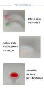 ท่อหายใจ <span class=keywords><strong>Guedel</strong></span> สำหรับใช้ในกรณีฉุกเฉินมีรหัสสีสำหรับใช้ทางการแพทย์ทางการแพทย์ - Product Image 3