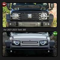 Phares Tank 300 2021-2023, phares LED améliorés avec feux de jour et clignotants, projecteurs avant, feux avant modifiés