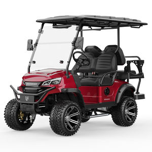 Chariot de golf utilitaire à 4 roues, navette d'entretien de club, véhicule communautaire de luxe à basse vitesse, chariot de golf haut de gamme - Product Image 4