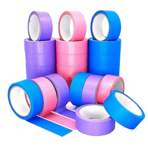 Cinta Adhesiva Multicolor sin Residuos para Decoración del Hogar, Arte Mural, Envoltura <span class=keywords><strong>de</strong></span> Regalos, Fabricante Profesional OEM - Product Image 3