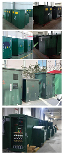Transformador de Potencia Eléctrico Trifásico de 50 kVA a 2000 kVA, Tipo Caja, Impregnado en Aceite, 11 kV 400 V, Montado en Plataforma - Product Image 4