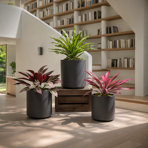 Macetas de Resina al por Mayor, Macetas de <span class=keywords><strong>Interior</strong></span> con Plantas Artificiales, Decoración Comercial para Proyectos de Hoteles y Oficinas - Product Image 5