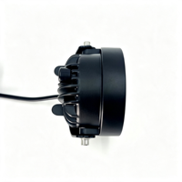 Phare de travail LED rond 4 pouces 30W, phare antibrouillard étanche IP67 12-48V, lampe de conduite auxiliaire pour voiture tout-terrain, camion, chariot élévateur, motos