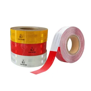 MANCAI High Intensity Ece 104r Wheel Red Printing Pet Dot-c2 Stickers Reflective Tape