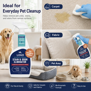 <span class=keywords><strong>Nettoyant</strong></span> Désodorisant en Gros pour Animaux de Compagnie avec Enzymes pour l'Élimination des Odeurs d'<span class=keywords><strong>Urine</strong></span> de <span class=keywords><strong>Chat</strong></span> et de Chien Formule Naturelle Sûre NOUVEAU 2026 - Product Image 3