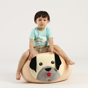 Pouf de Pâques en forme de chien au design moderne Pouf de style lapin mignon et confortable Pouf doux pour les enfants pour les paresseux Sofo - Product Image 2