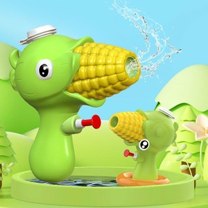Bambini piccoli cartoni animati a forma di pisello spruzzando acqua gioco divertente sulla spiaggia e piscina giocattolo pistola ad acqua piccolo dinosauro pistola ad acqua giocattolo - Product Image 2