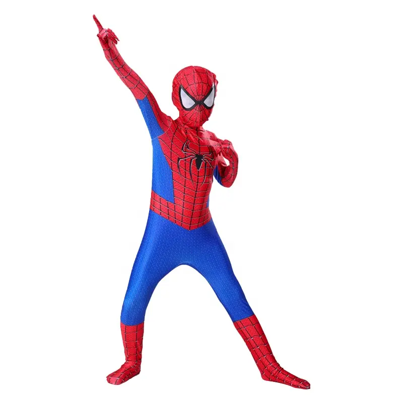 Geen Weg Naar Huis Rode Halloween Kostuums Voor Volwassenen Tv & Film Superheld Cosplay Hoge Kwaliteit Pak Traje Spider Man Kostuum Voor Kinderen