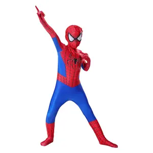 No Way Home Red Halloween Costumes For Adults TV Film Superhero Cosplay High Quality Suit Traje Spider Man Costume For Kids