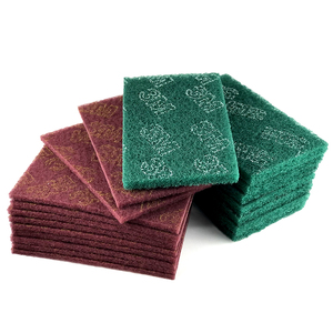 3m 7447 nylon màu Đỏ cọ rửa mài mòn Pad công nghiệp Nylon cọ rửa pad cho derusting & descaling - Product Image 3