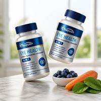 Capsules pour la vue et la santé oculaire 16 en 1 avec lutéine, zéaxanthine et astaxanthine, supplément naturel de vitamines et de minéraux