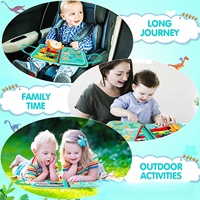 Jouets Montessori personnalisés, livre d'activités en feutre écologique avec des dessins animés, disponible en plusieurs couleurs, vente en gros d'usine, kits d'artisanat en feutre pour enfants