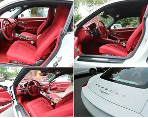 ปลอกหุ้มเบาะรถยนต์แบบสั่งทำพิเศษ 2 ที่นั่ง ทนทาน กันน้ำ หนัง Nappa สำหรับ Porsche 718 Boxster 911 BMW Z4 Audi TT Jaguar F-Type - Product Image 3