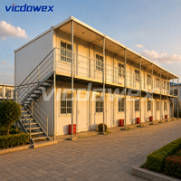 VICDOWEX Maison conteneur modulaire en kit pour camp de construction et logement des travailleurs