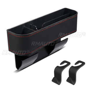 Car Seat Storage Box Seat <b>Gap</b> Slit Pocket Catcher Organizer Universal Car Seat Organizer Card Phone Key Holder Pocket - Product Image 6