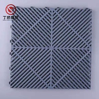 Neuankömmling 400*400 Mm De Sol De Parkplatz Kunststoff Bodenfliesen Interlocking Pp für Garage