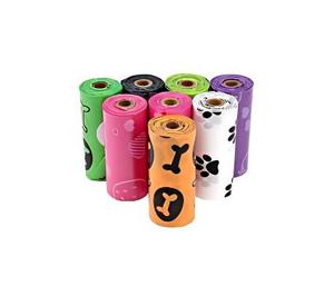 Rouleaux de sacs à déjections canines Huamaohengchun, résistants aux déchirures, pour le nettoyage des excréments de chien, les promenades et les voyages avec les chiots - Product Image 1