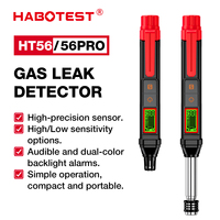 Habotest HT56pro rilevatore di Gas digitale portatile Display a LED a due colori segnalazione cicalino per il biossido di carbonio infiammabile