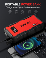 GOOLOO GT3000 3000A Outil d'urgence 12V Démarreur de voiture électrique, camion, moto CE RoHS Étanche Booster automobile au lithium