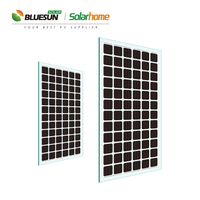 Module solaire Bluesun, panneau transparent, sans cadre, module photovoltaïque bipv