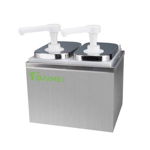 Dispensador de Salsas de Acero Inoxidable SY para Restaurantes, Equipo de Cocina Comercial, Fácil de Limpiar, Capacidad de 1L-5L - Product Image 6