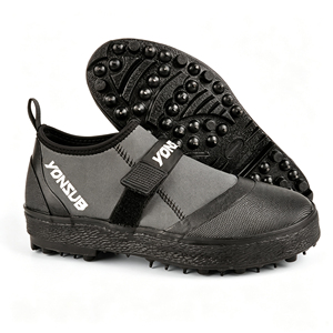 Stivali da Pesca YONSUB con Suola Chiodata, <span class=keywords><strong>Scarpe</strong></span> Resistenti Antiscivolo con Fodera in Neoprene Premium per Pesca su Roccia, Molo, Spiaggia e Oceano - Product Image 3
