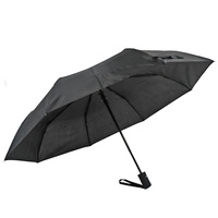 Parapluie pliant portable noir à ouverture automatique et fermeture manuelle, modèle 2026, le moins cher, idéal pour les affaires