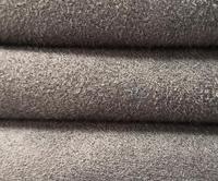 Usine de tissu 100% Polyester tricoté cuir synthétique daim tissus de fausse fourrure