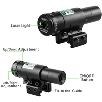 Visée laser rouge personnalisée JG8R avec montage réglable, visée laser pour rail de 20 mm en alliage d'aluminium, point rouge pour la chasse en plein air