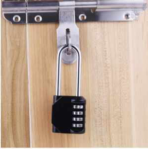 Khóa Móc Khóa Dài Mã 4 Chữ Số Của Nhà Sản Xuất Khóa Hợp Kim Kẽm Ổ Khóa Kết Hợp Mật Khẩu Chống Trộm Không Chìa - Product Image 5