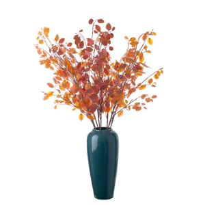 Hecho a mano de madera artificial <span class=keywords><strong>Catalpa</strong></span> Leaf Factory's Best Fake Flower Wall Road para decoración del hogar Navidad Boda Navidad - Product Image 4